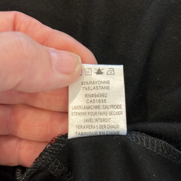 NWT Patrizia Luca shaped jersey knit tunic length handkerchief hem top - Picture 10 of 10